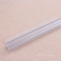 H sharp Bottom seal PVC door sealing strip for glass shower door